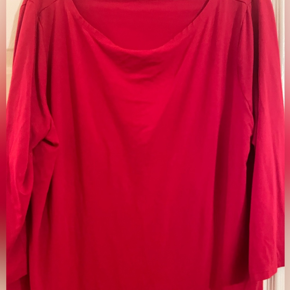 Ann Taylor Red Blouse